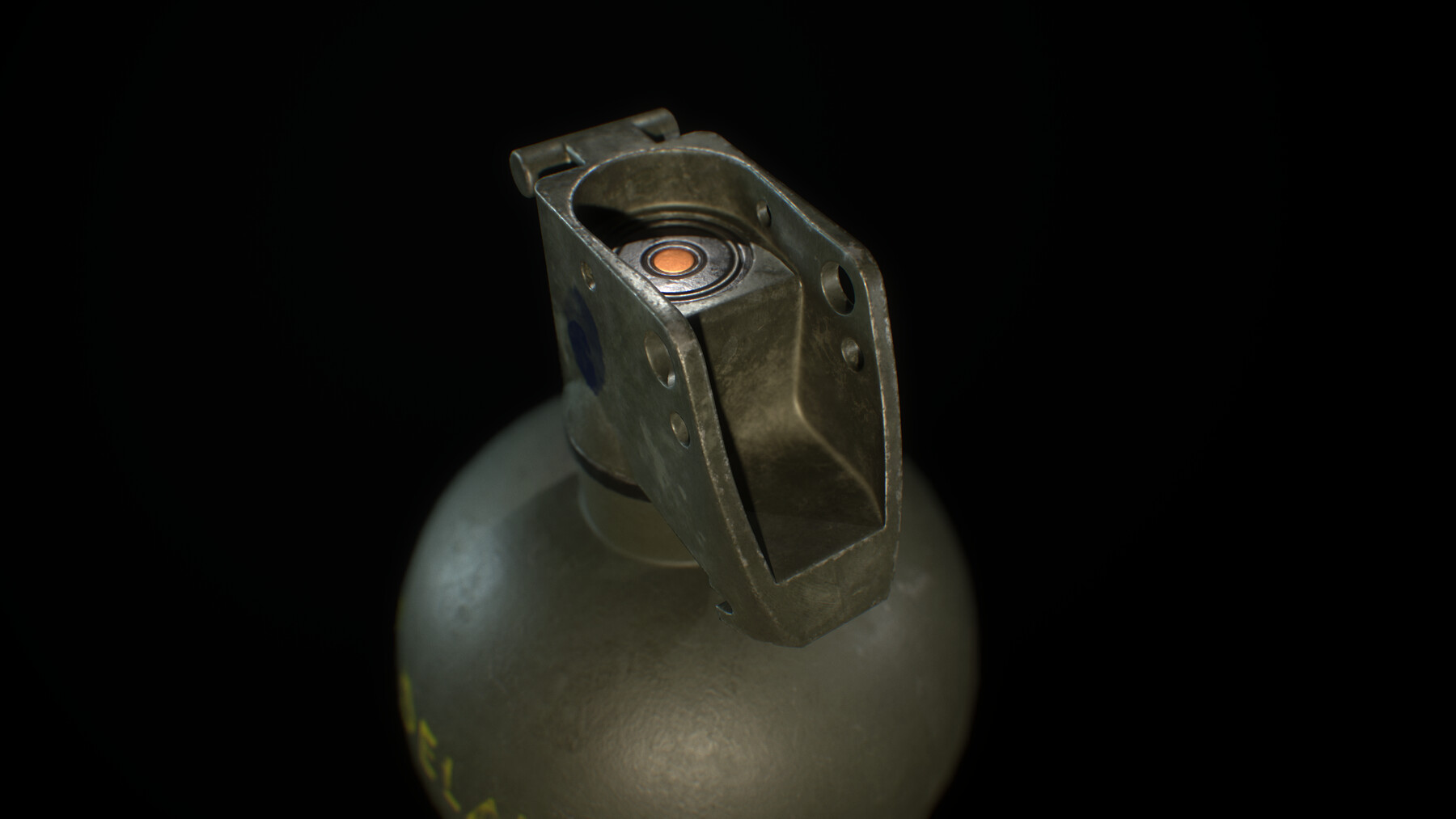 ArtStation M67 Fragmentation and M69 Practice Grenades Game Assets