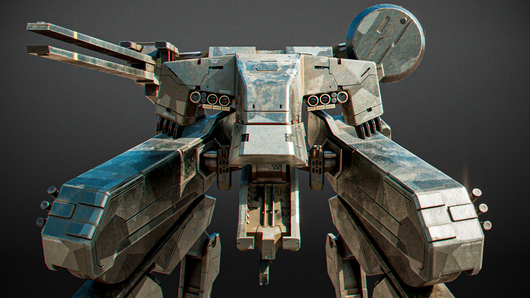 ArtStation - Metal Gear REX | Fully Unwrapped, Textured and Rigged ...