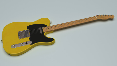 Fender Telecaster 3d model