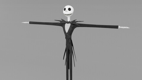 ArtStation - Jack Skellington | Game Assets