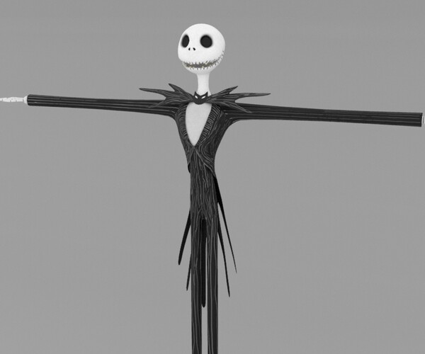 ArtStation - Jack Skellington | Game Assets