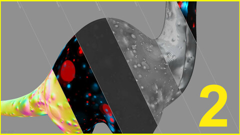 Substance Painter Skin Material Pack - 2 / High Quality / Last Gamer