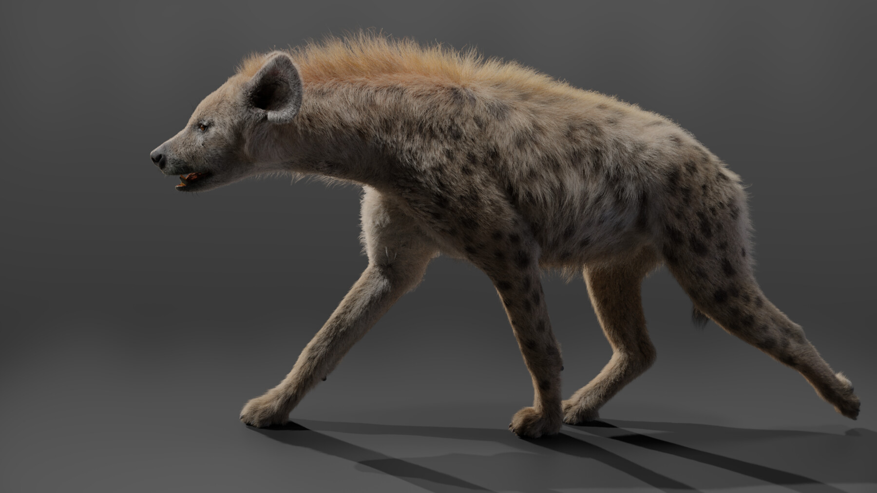 Artstation Spotted Hyena Resources