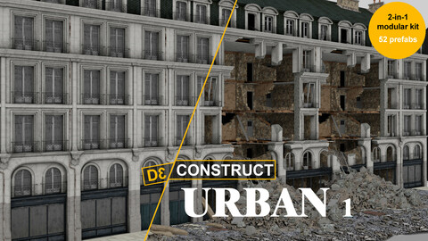 Modular Urban Destruction Kit