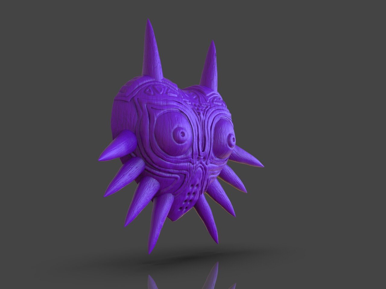 Free 3D file Majora's Mask - Legend of Zelda 🔗・3D printer design