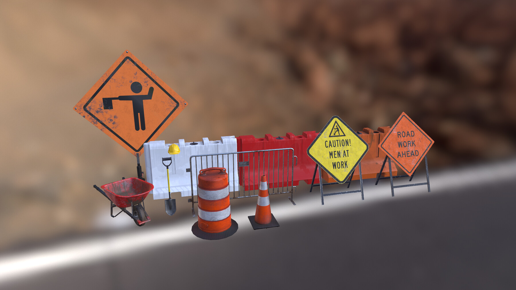 ArtStation Construction Props Resources