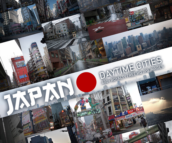 ArtStation - Japan - Daytime Cities | Resources