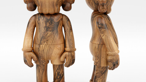 KAWS Wood Companion