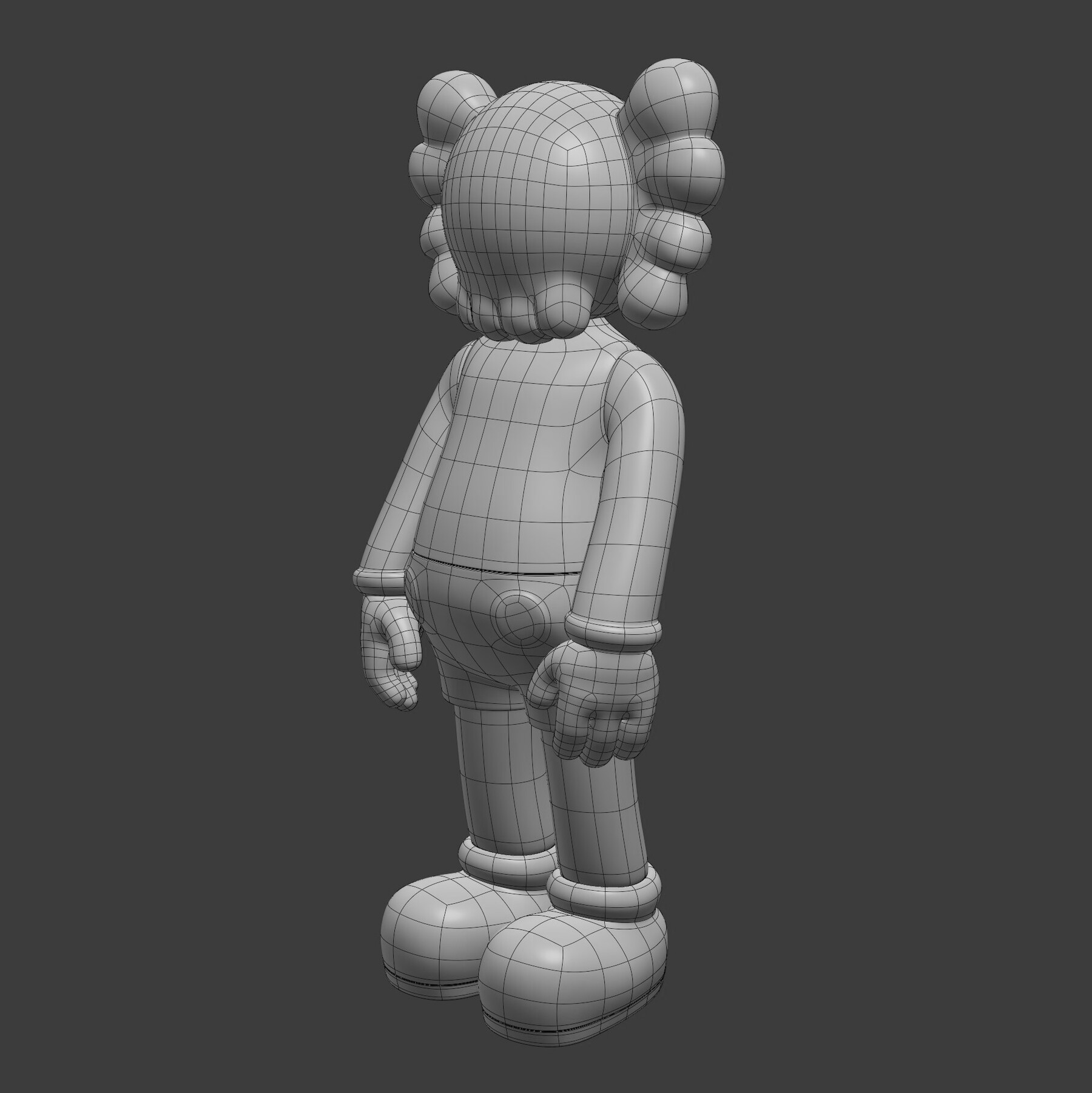 ArtStation - KAWS Wood Companion