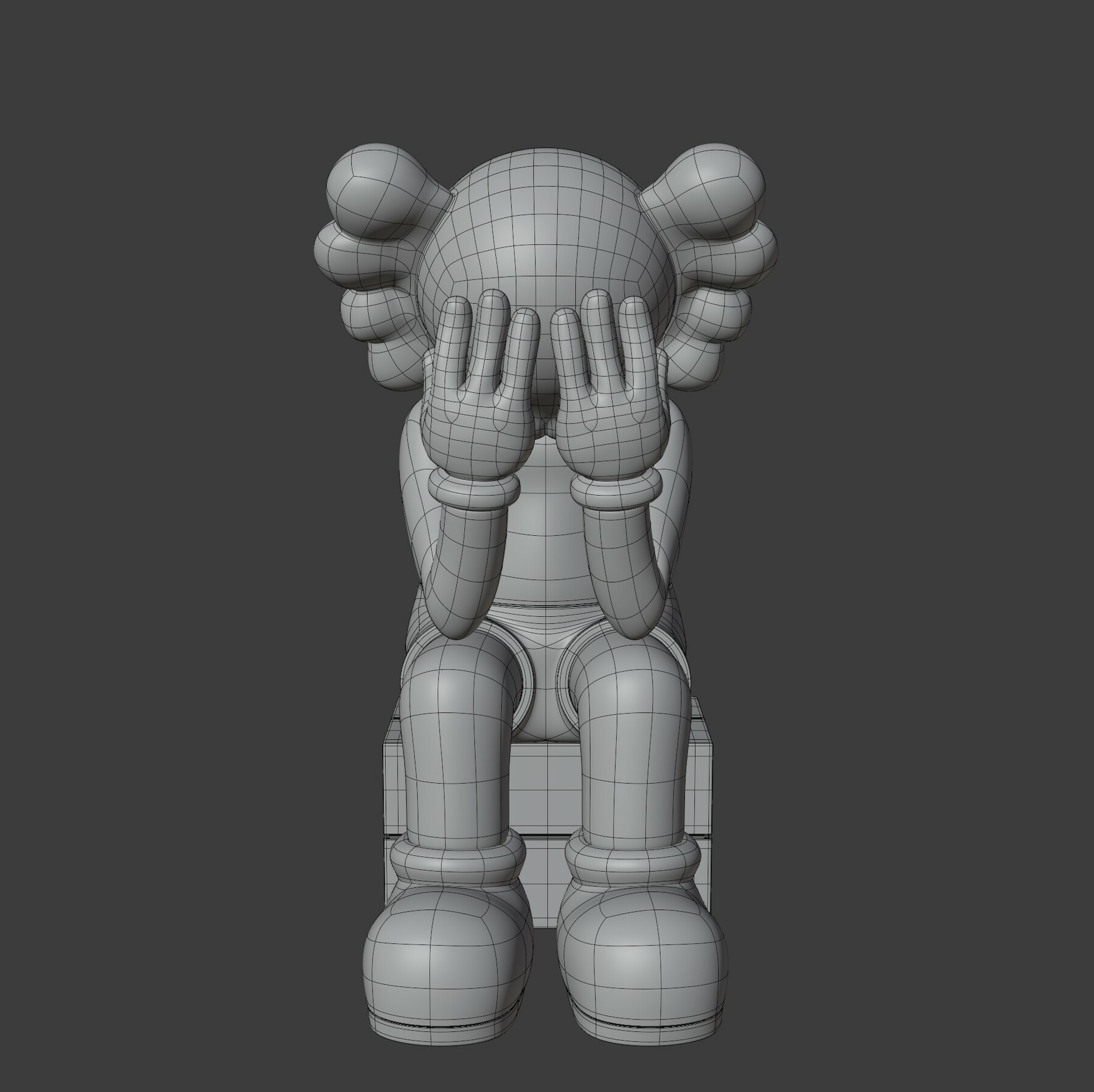 KAWS Toys for visualisation 3D model