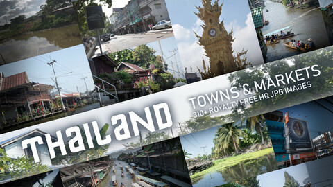 Thailand Towns and Markets Photopack
