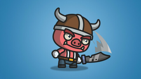 Bad Piggy Character Sprite