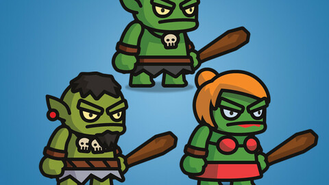 Ogre Tiny Style Character