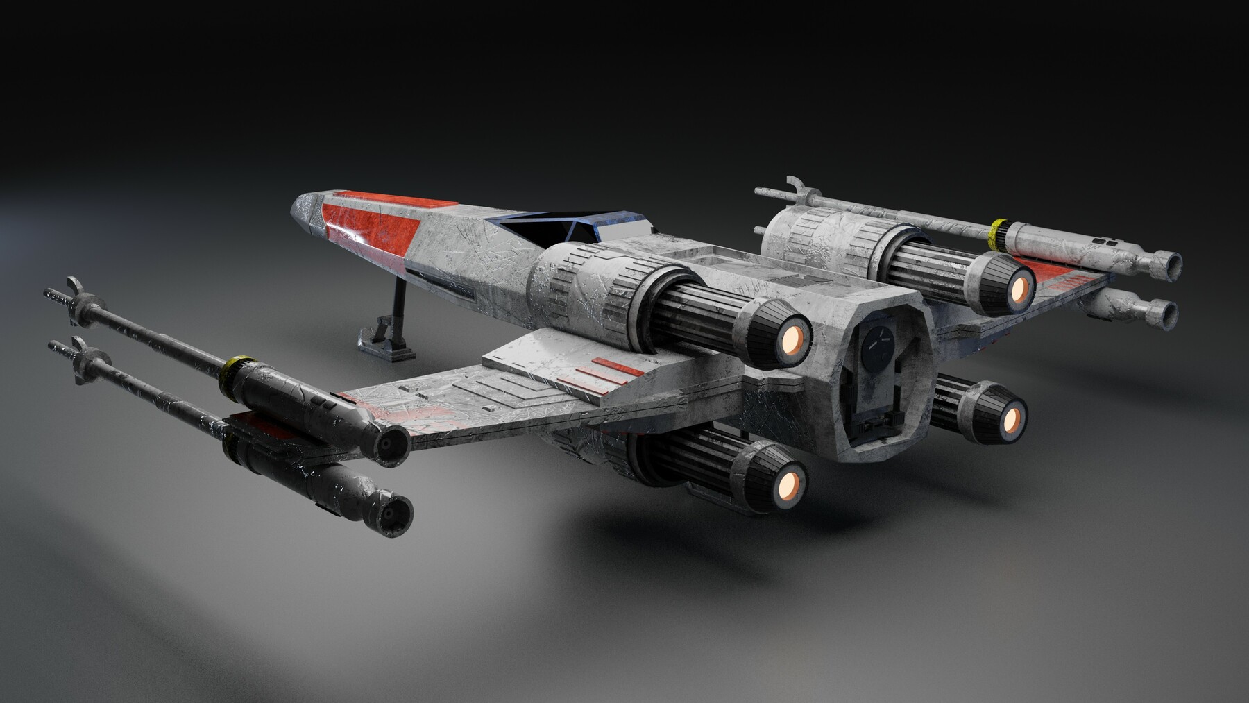 ArtStation - Star Wars X-wing fighter | Game Assets