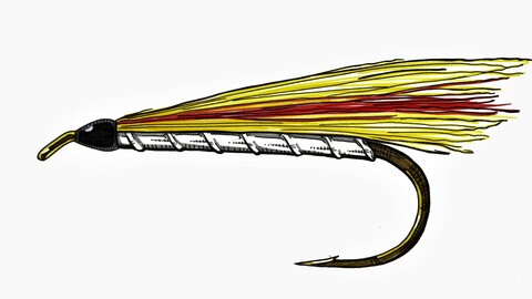 Mickey Finn fly pattern