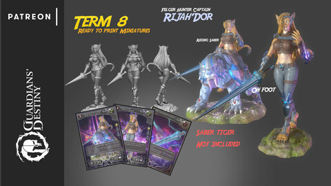 Ready to print - Captain Rijah Dor