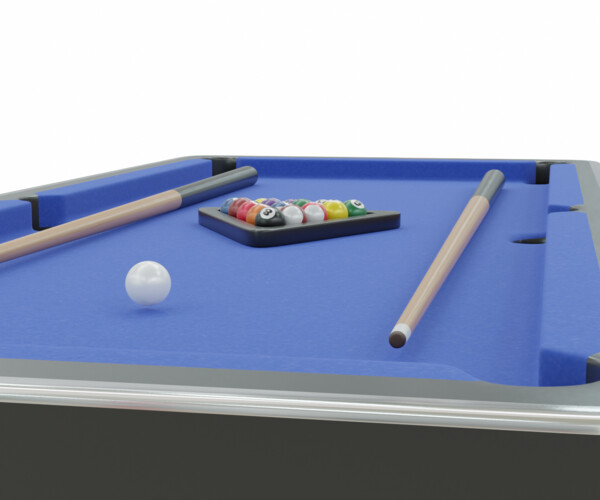 ArtStation - Pool Table Scene Collection | Game Assets