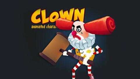 Clown animated character