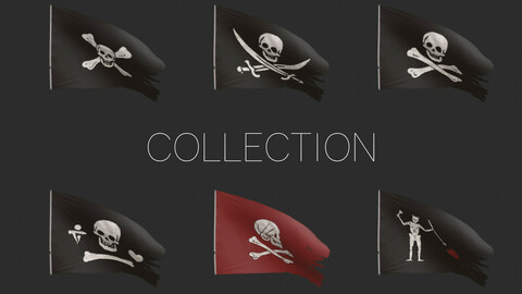 Pirates Flags Collection