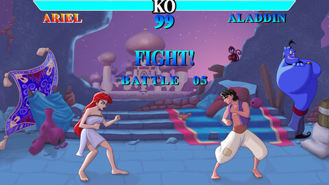 Disney Fighter II: Round 05