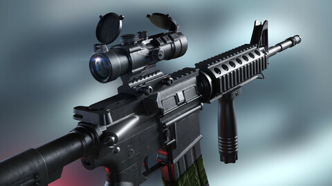 Weapon 3d model