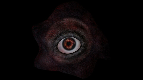 Devil Eye - Horror Prop Animated