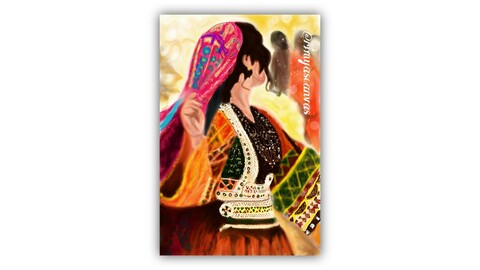 Ethnic (digital print)