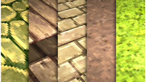 Pixel Vol.100- PBR Textures