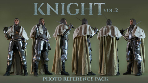 Knight vol. 2 Photo Reference Pack 370+ JPEGs