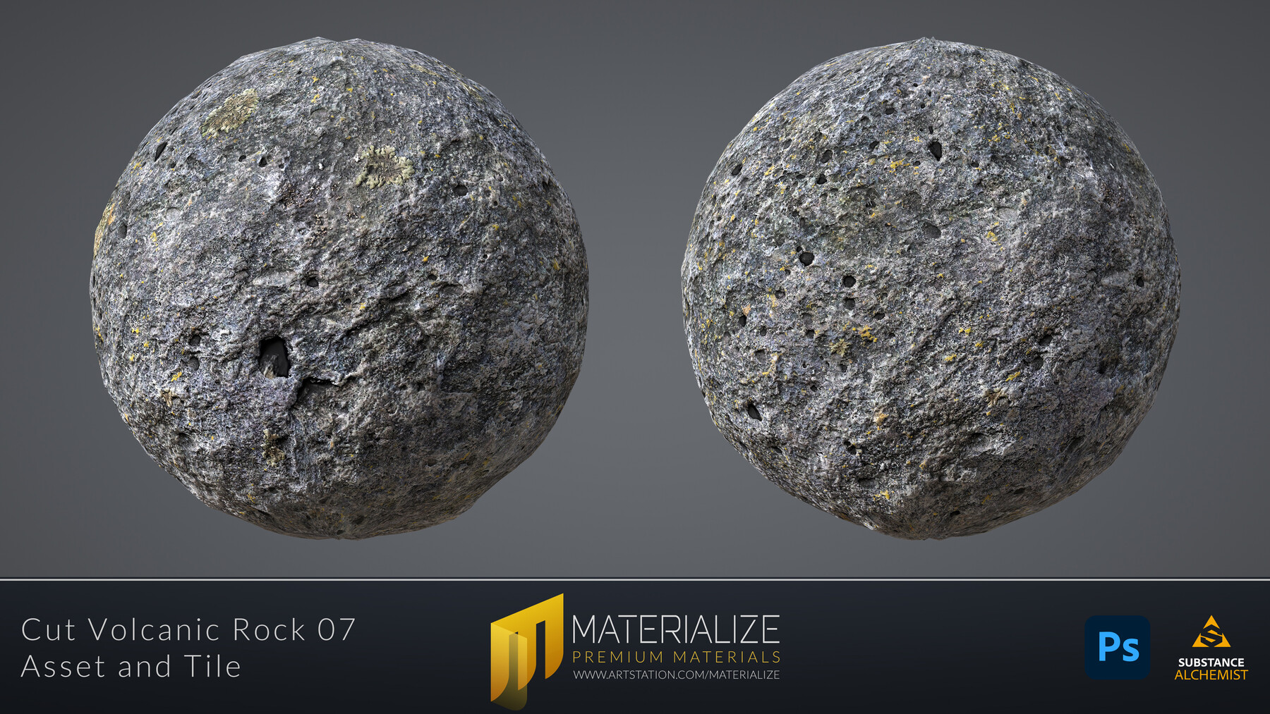 ArtStation - Cut Volcanic Rock Material | Tileable | Game Assets