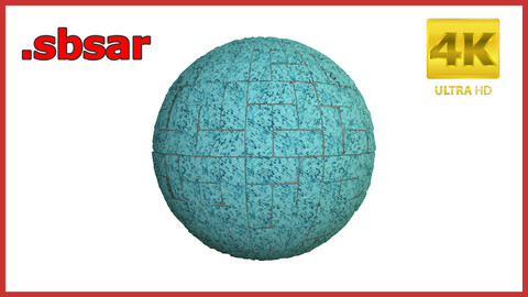 Parquet Blue Material Design / Sbsar / Substance Painter / Last Gamer