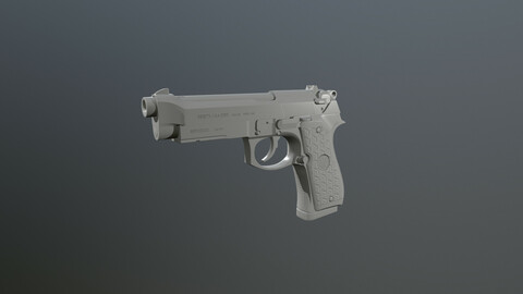 M9A1 model and normals