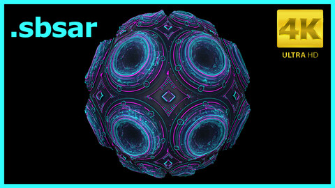 Abstract Material Design - V5 / Sbsar / Substance Painter