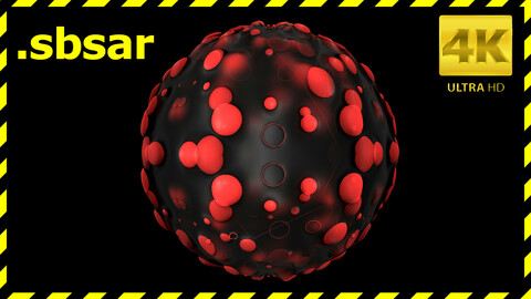 Abstract Material Design - 10 / Sbsar / Substance Painter