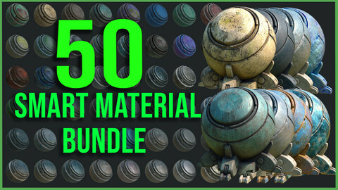 50 High Quality Metal Smart Material Bundle