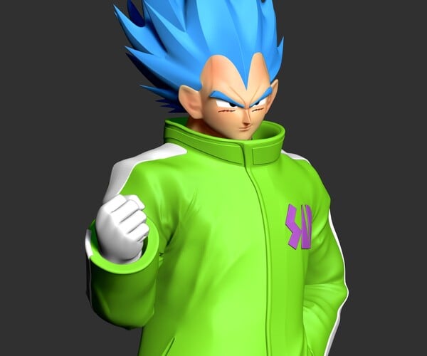 vegeta green armor