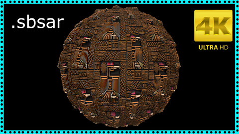 Abstract Material Design - 15 / Sbsar / Substance Painter