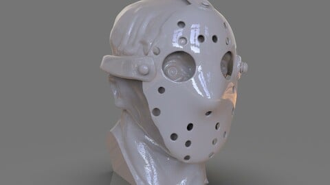 Jason Voorhees Bust 3D print model