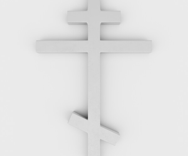 ArtStation - Orthodox Cross Symbol | Resources
