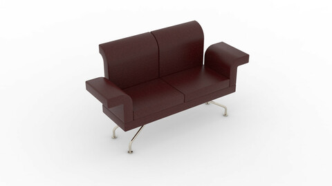 Simple Sofa Model using Bend Modifier