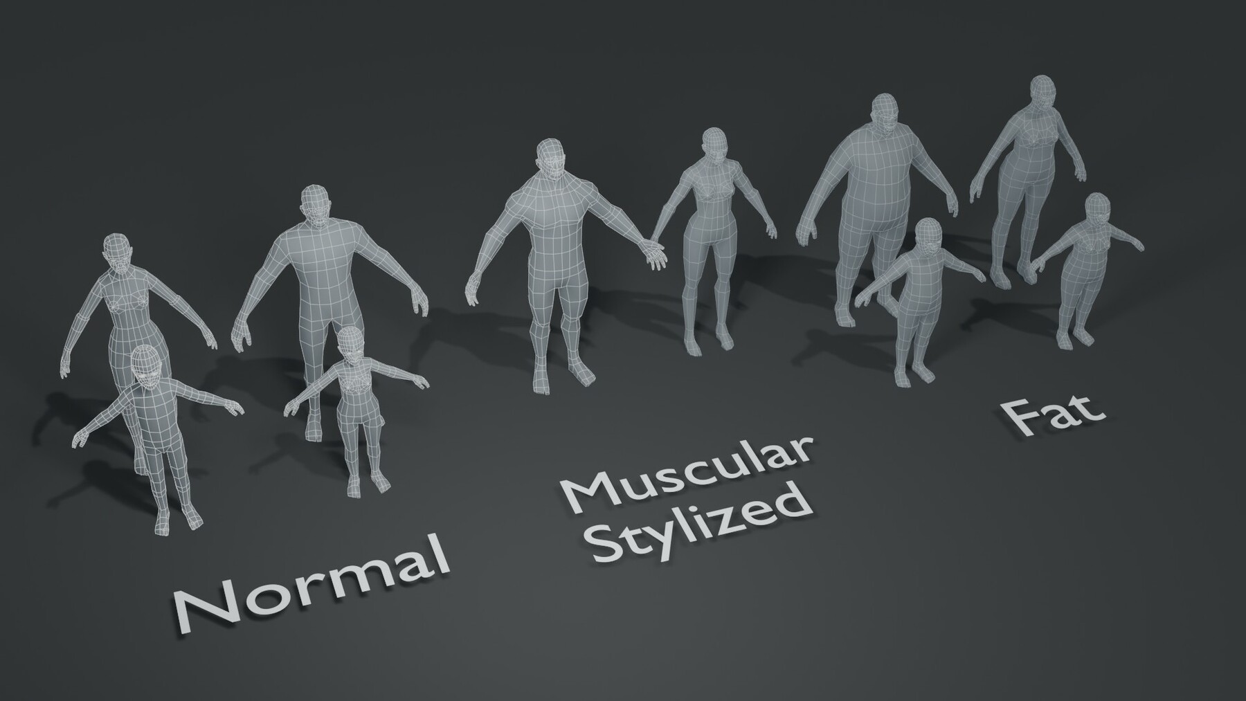 Female Custom Base Mesh 3d Model