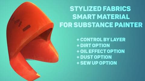 Stylized Fabrics  Smart material for substance painter