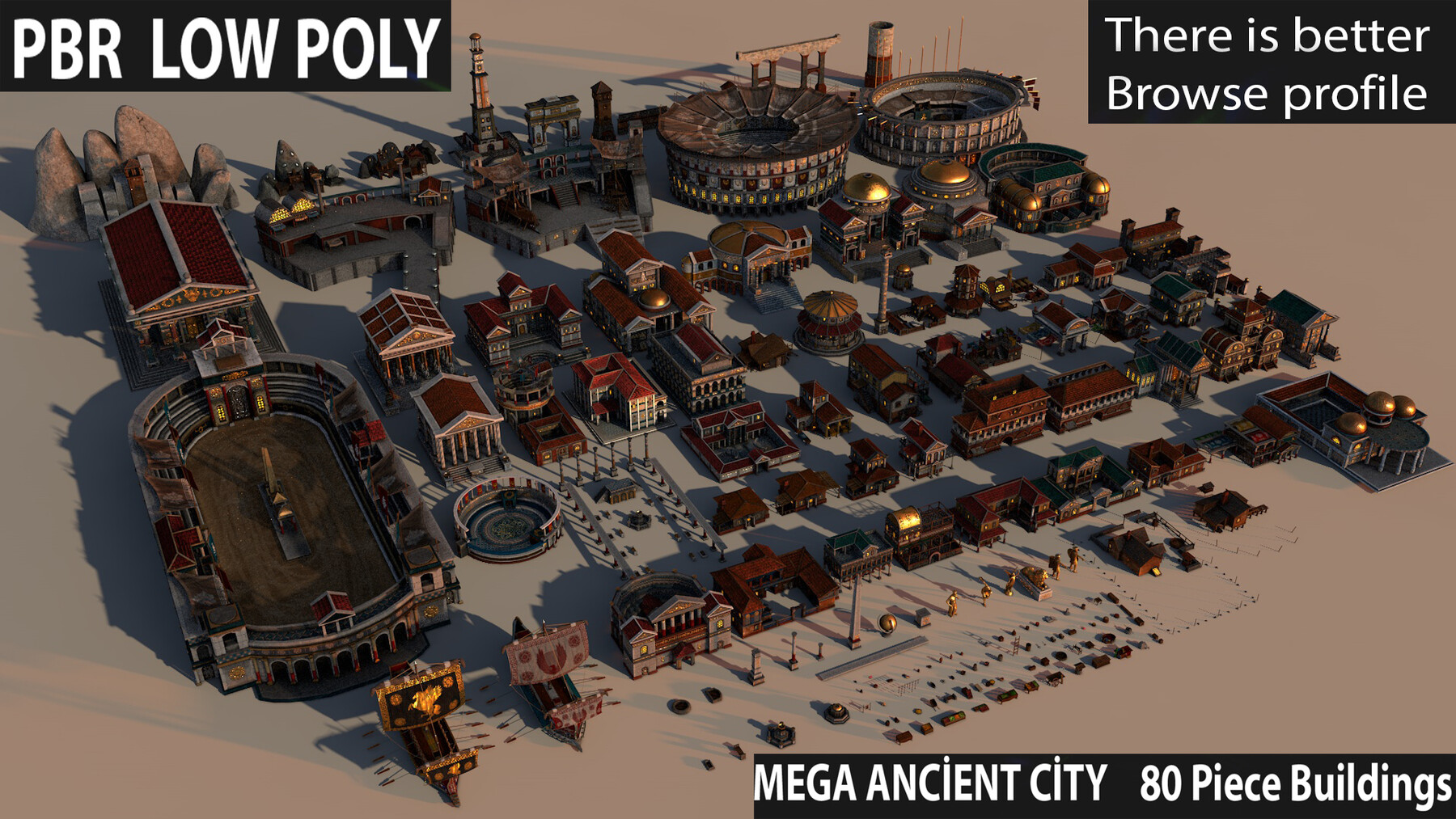 ArtStation - Ancient Villa | Game Assets