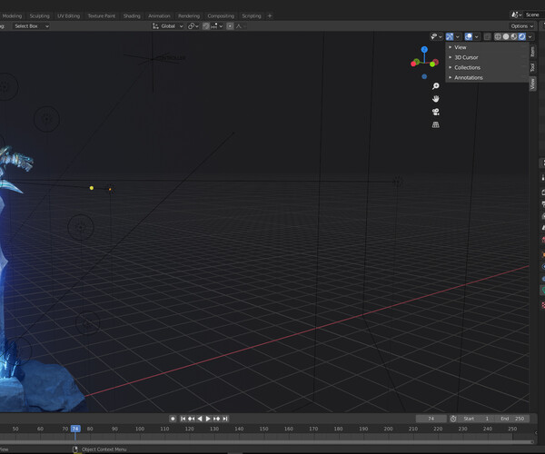 ArtStation - Frostmourne Sword Blender Scene Files | Tutorials