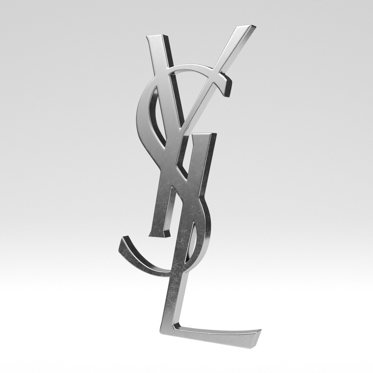 STL file Yves Saint Laurent logo・3D printable model to download・Cults