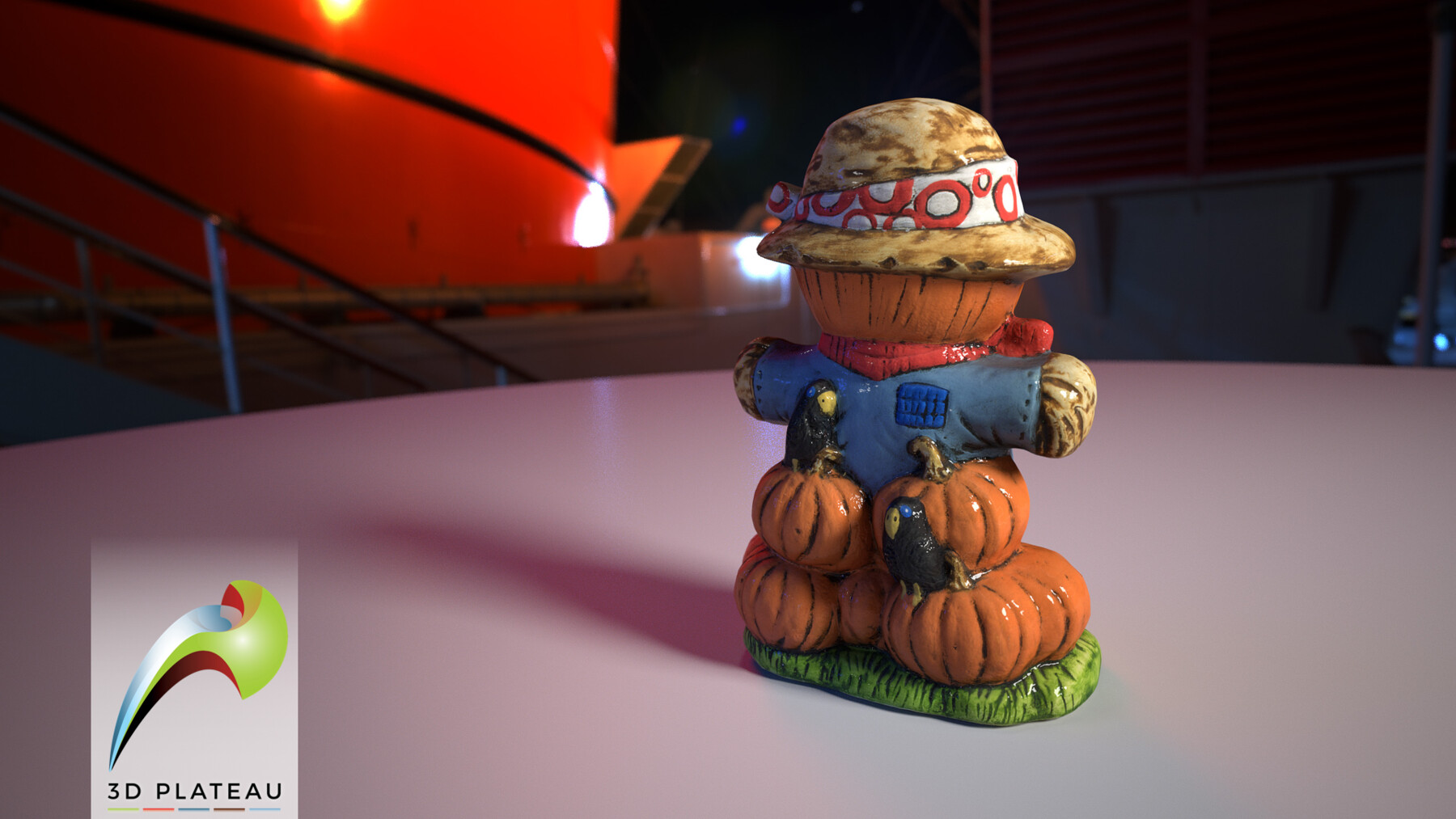ArtStation - 0002-03_PumpkinScarecrow | Resources