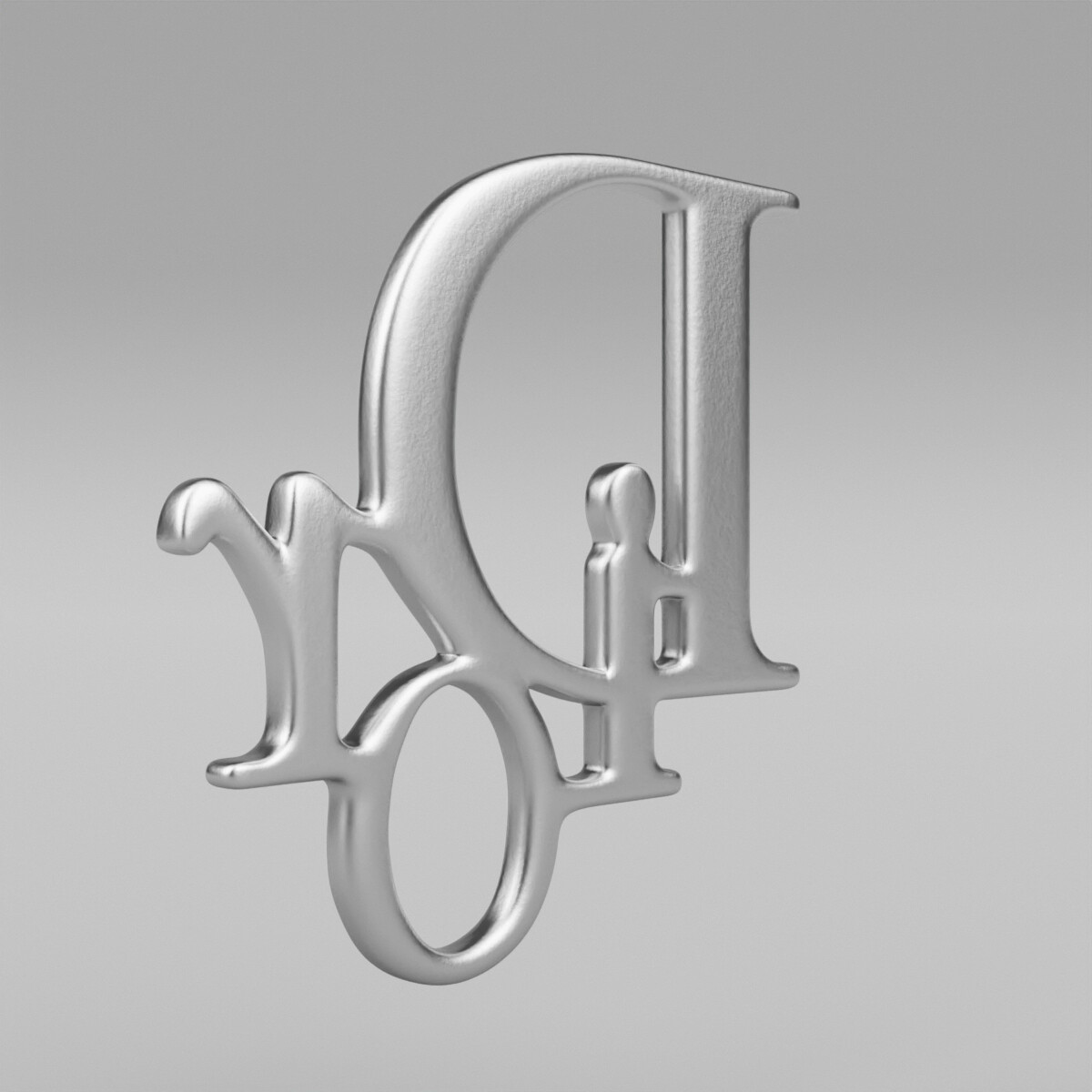 STL file Dior logo・3D printer model to download・Cults