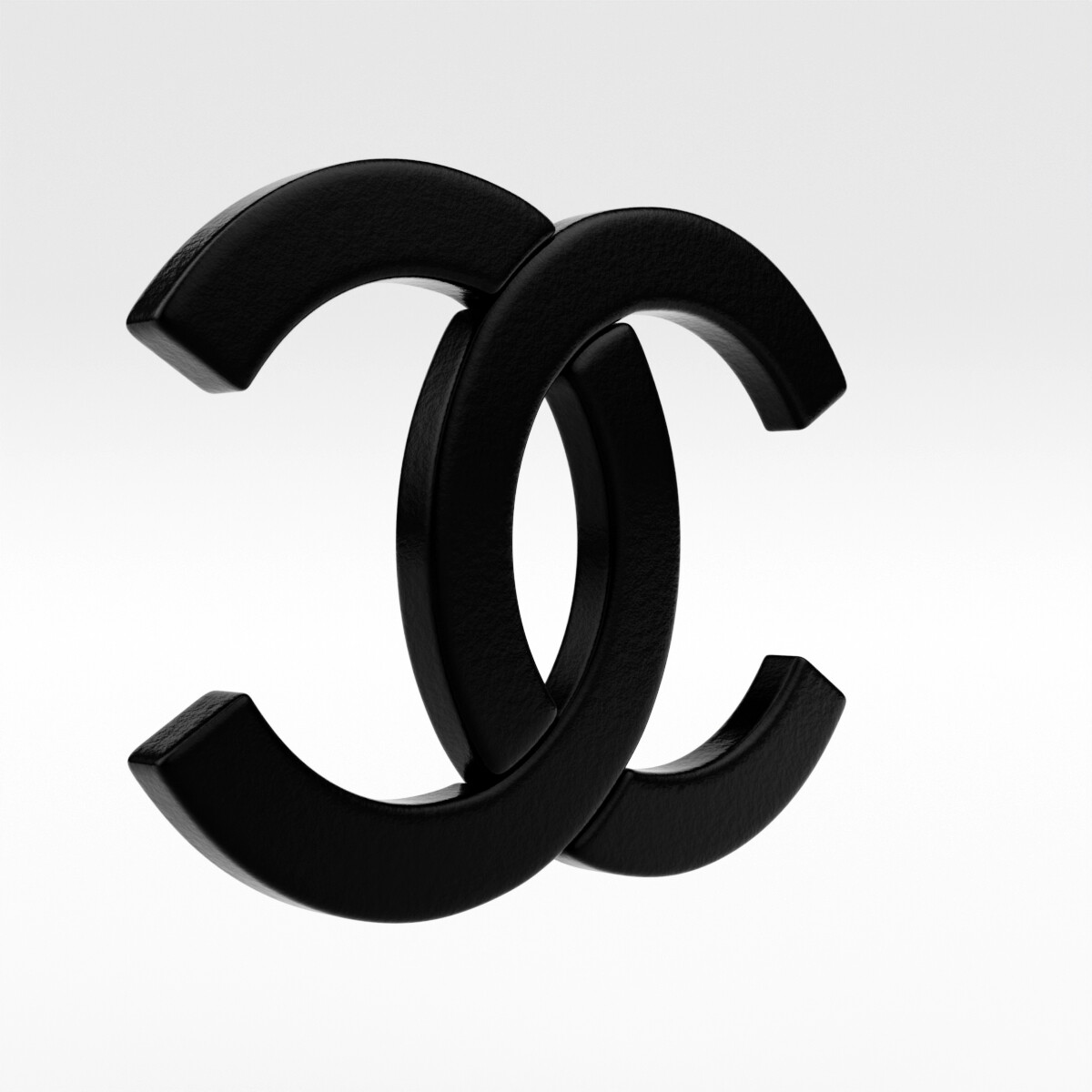 Coco Chanel 3D Gold Logo transparent PNG  StickPNG