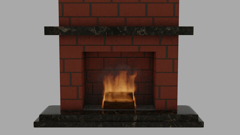 Fireplace   3D model