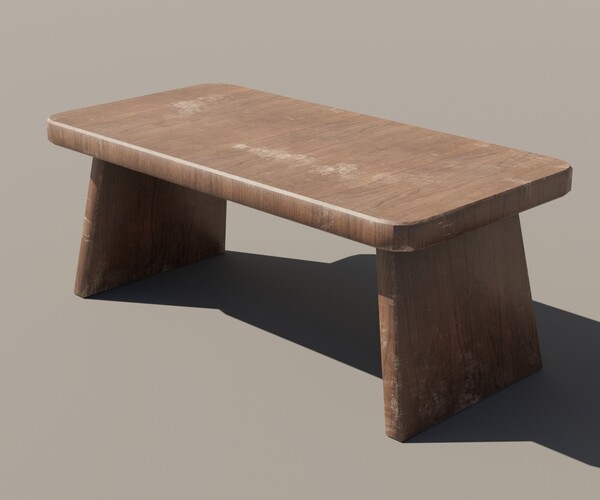 ArtStation - Japanese Table 3 | Game Assets